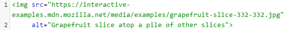 Exemple code html