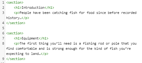 Exemple code html